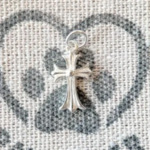 Silver Charm Large Holy Cross